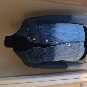 Blue Gradient Denim Jacket